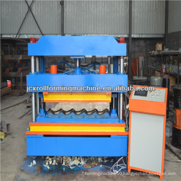 JCX 28-220-1100-Y1, New technology flower cutting roof Tile Roll Forming Machine